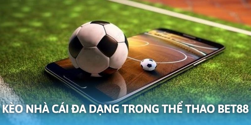 Kèo cược thể thao cung cấp đa dạng tại nhà cái BET88