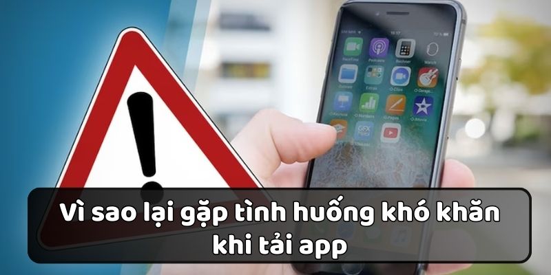 Một số lỗi dẫn đến việc cài đặt ứng dụng thất bại